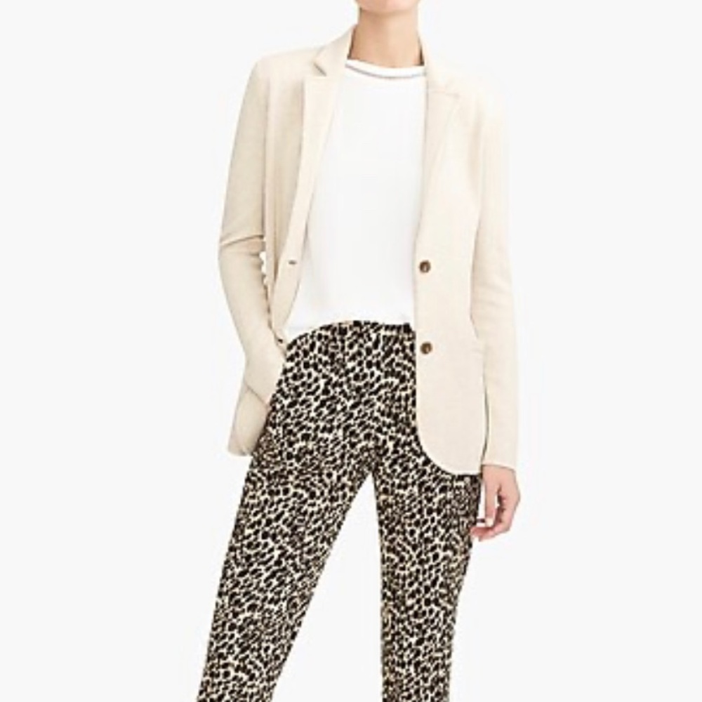 J. Crew Sweater Blazer